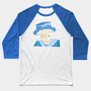 Queen Elizabeth Baseball T-Shirt